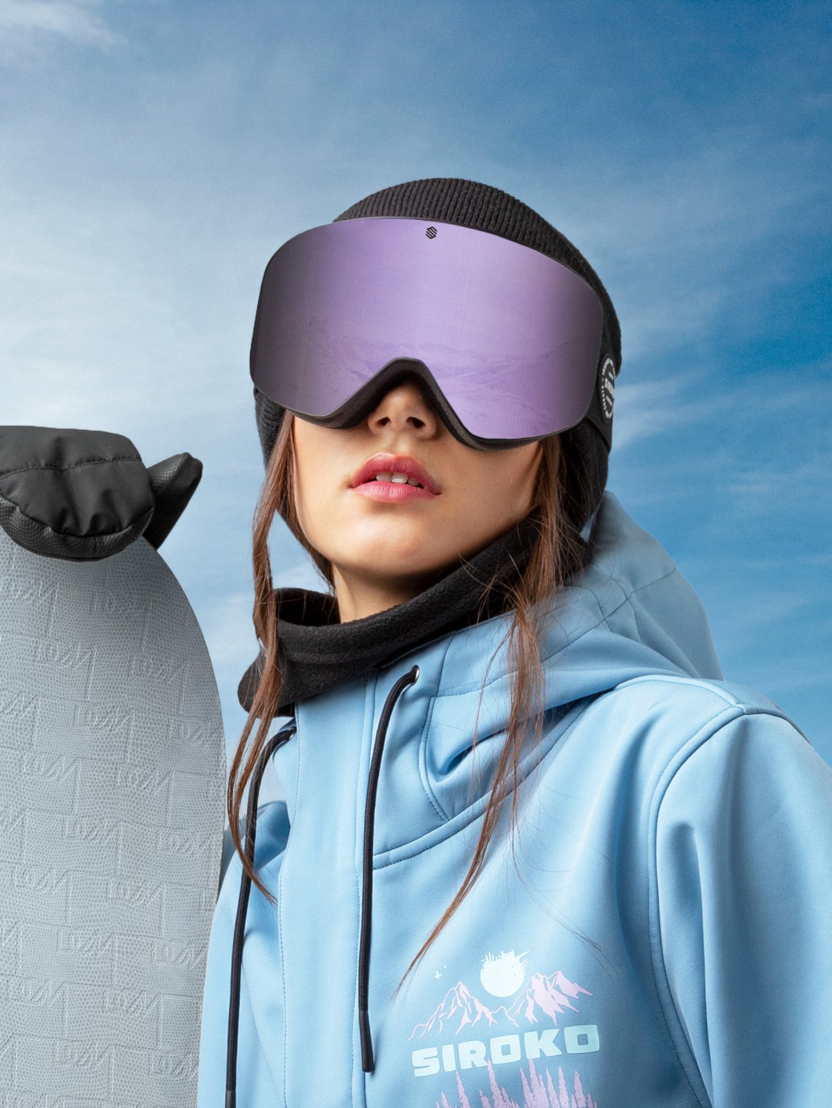Storm Peak Chic - Masque de ski/snowboard pour Femme