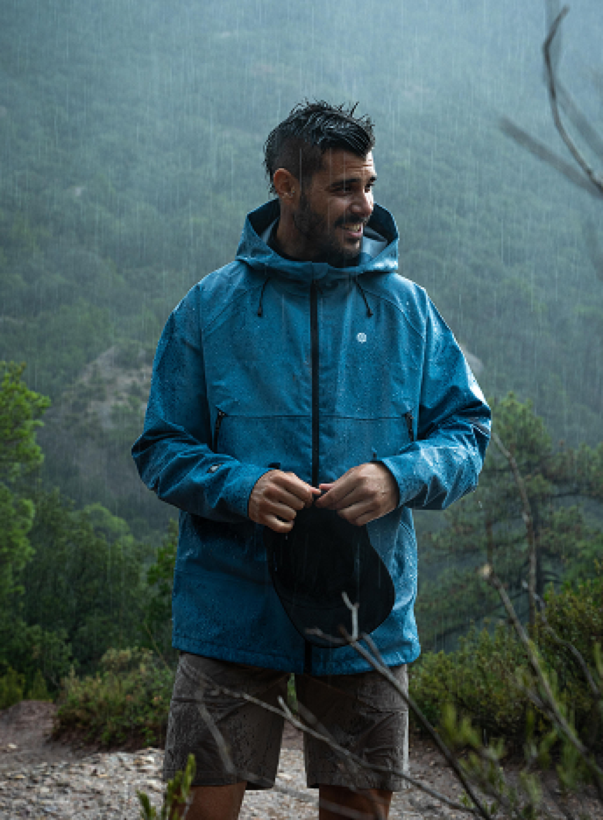 Rdruko Giacca softshell da uomo, impermeabile, con interno in