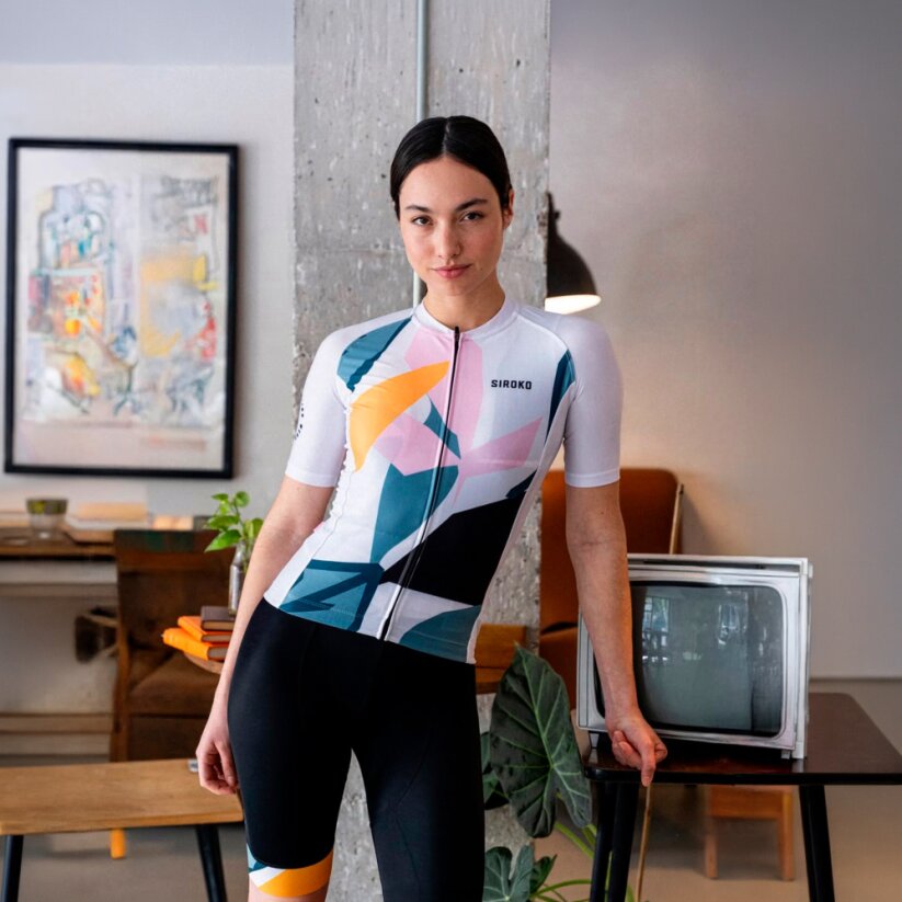 Maillot de ciclismo de manga corta