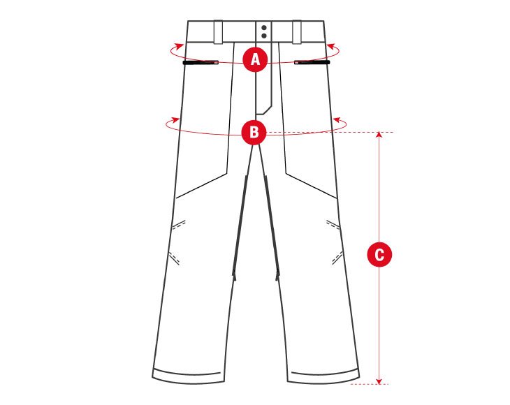 Snow Hardshell Pantstaped