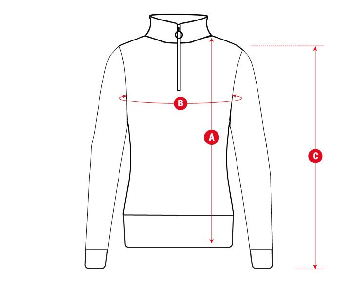 Snow Ski KnittedTop MidLayer Woman