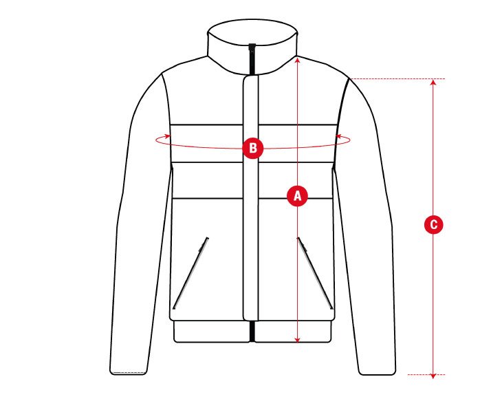 Snow Ski Insulation Jacket Retro