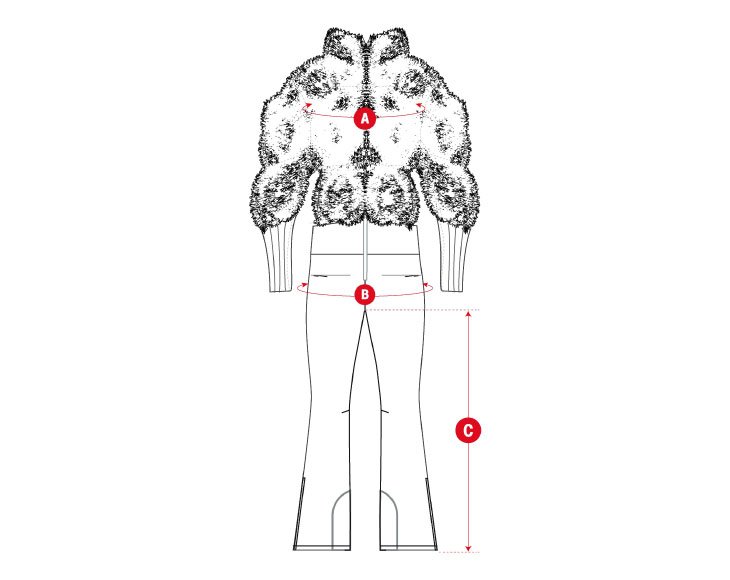 Snow Ski FauxFur Suit Woman