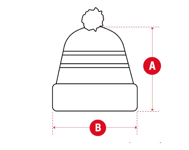 Snow Ski Pom Beanie Accessories