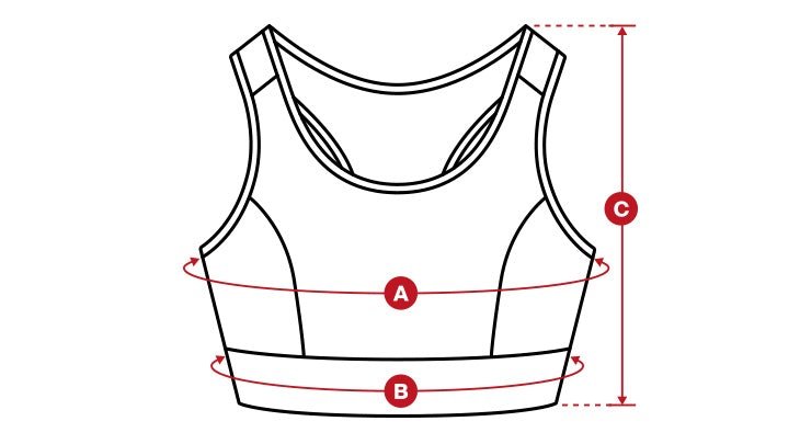 Tech Bra size chart