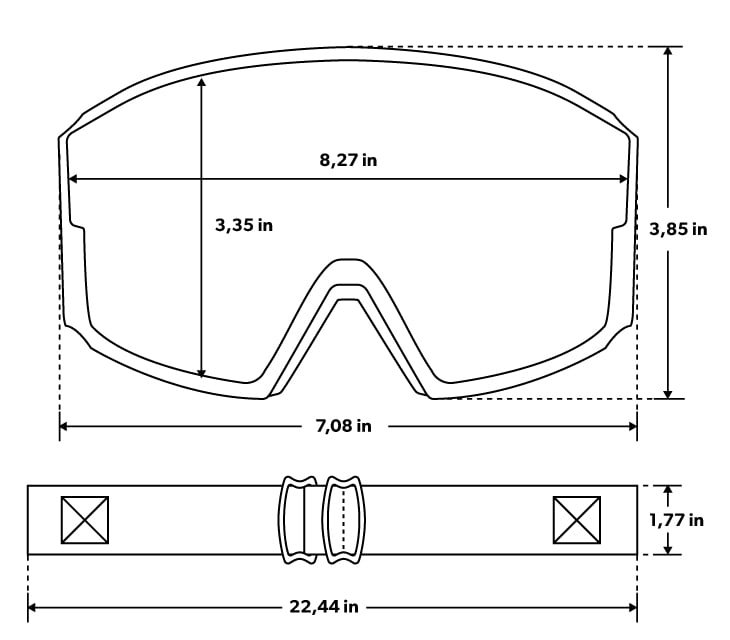 Guía de tamaños gafas Siroko Tech G3