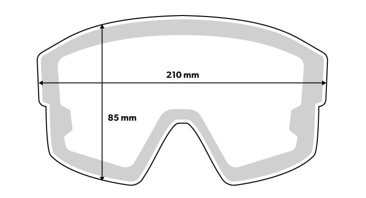 Guía de tamaños accesorios lentes Siroko Tech G3