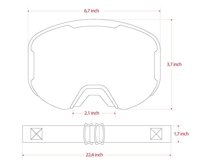 Guía de tamaños gafas Siroko Tech G-Core