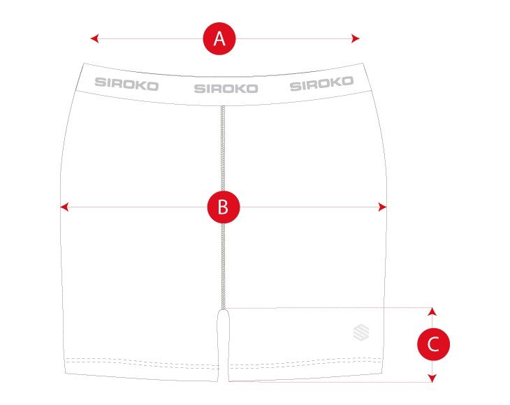 Gym booty shorts woman size chart