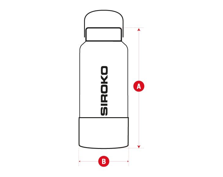 Hiking thermo size chart