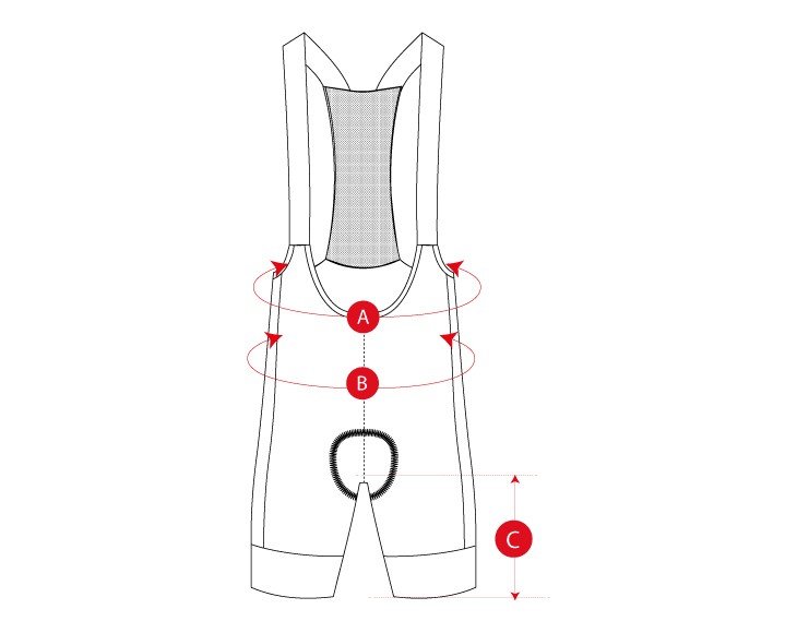 Cycling core culotte kids boy size chart