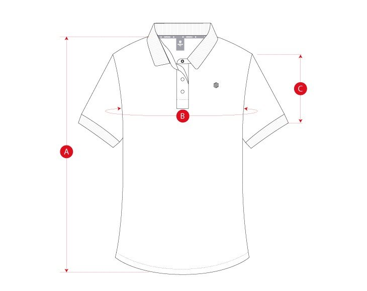 Golf polo sl woman size chart