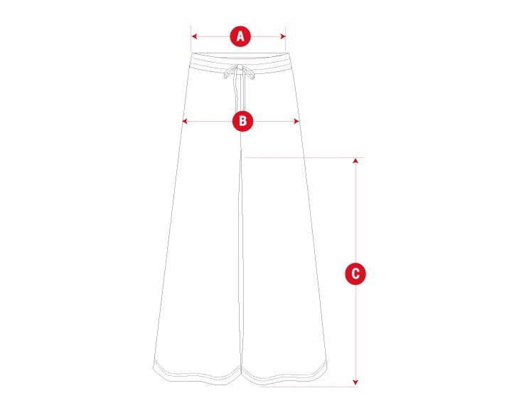 Sant Antoni tracksuit pants woman size chart