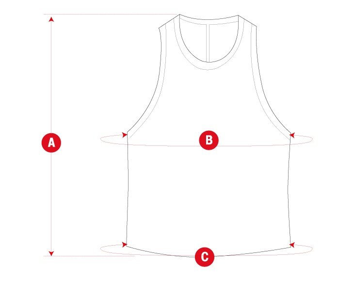 Sant Antoni crochet top woman size chart