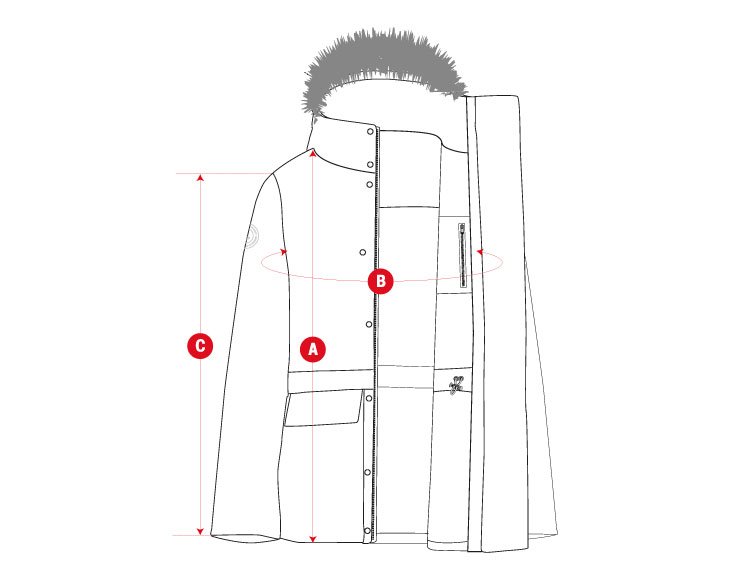 Snow Parka Man