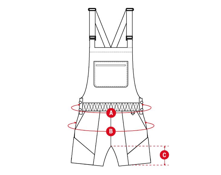 Hiking BibShorts Clothing Woman