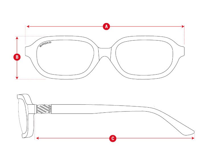 Eyewear Rectangular Sunglasses