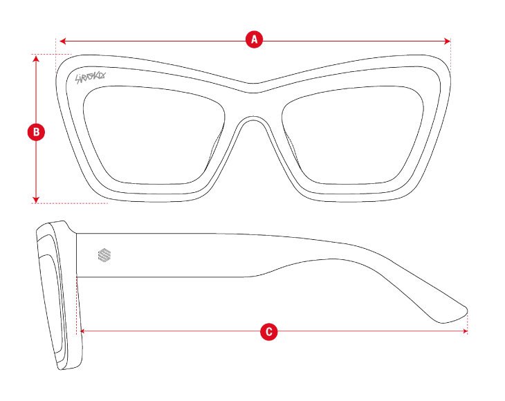 Eyewear CatEye Glass Sunglasses