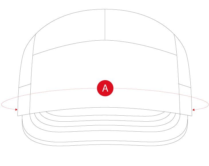 Hiking cap size chart