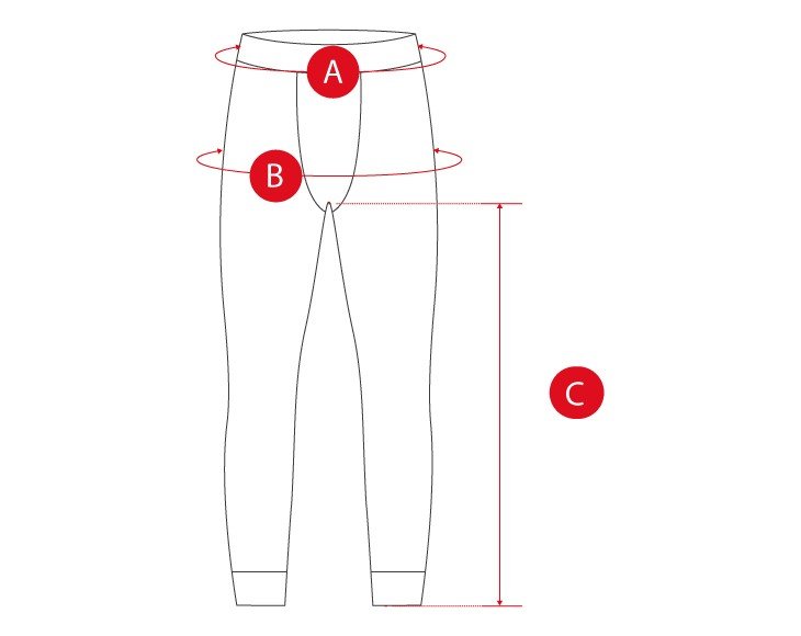 Hiking leggings man size chart