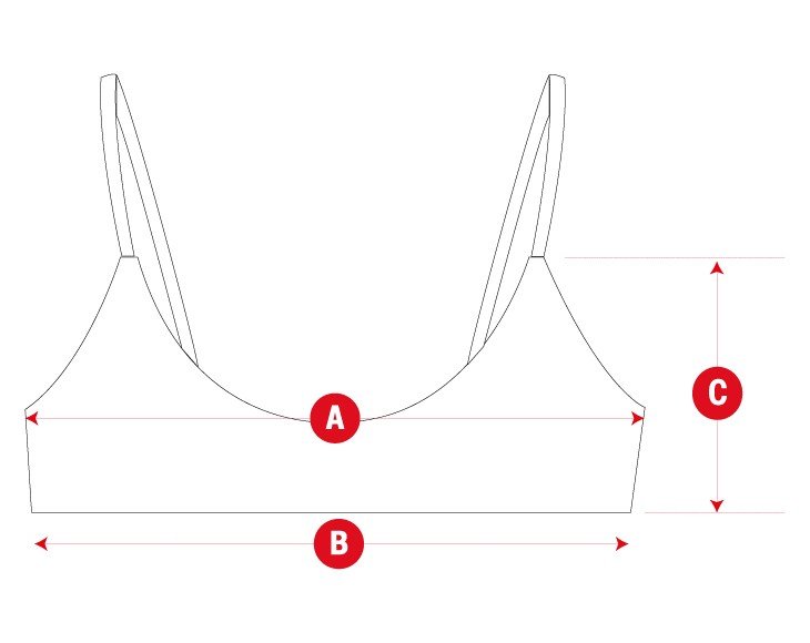 Sant Antoni bikini woman size chart
