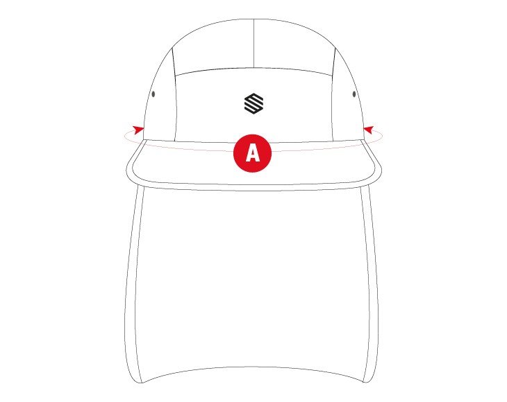 Hiking Trail cap size chart