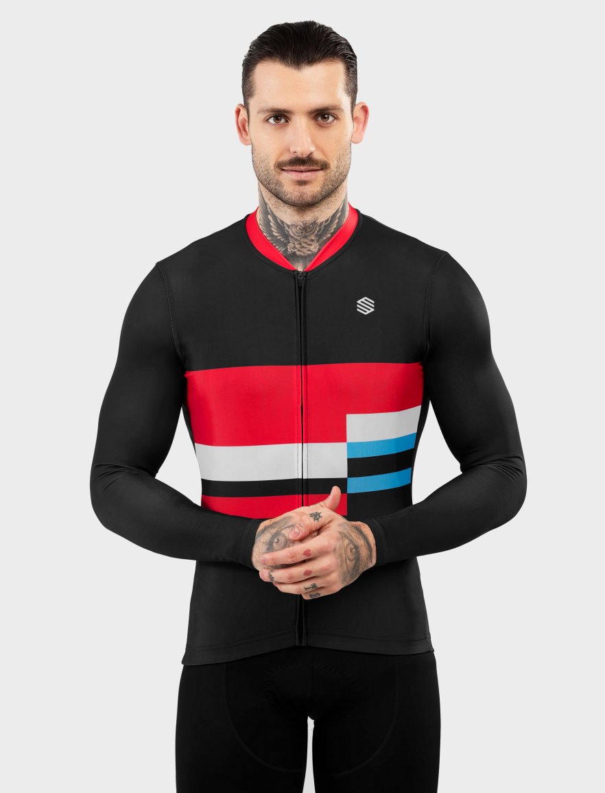 Camiseta interior lana merino hombre ciclismo SRX Typhoon SIROKO