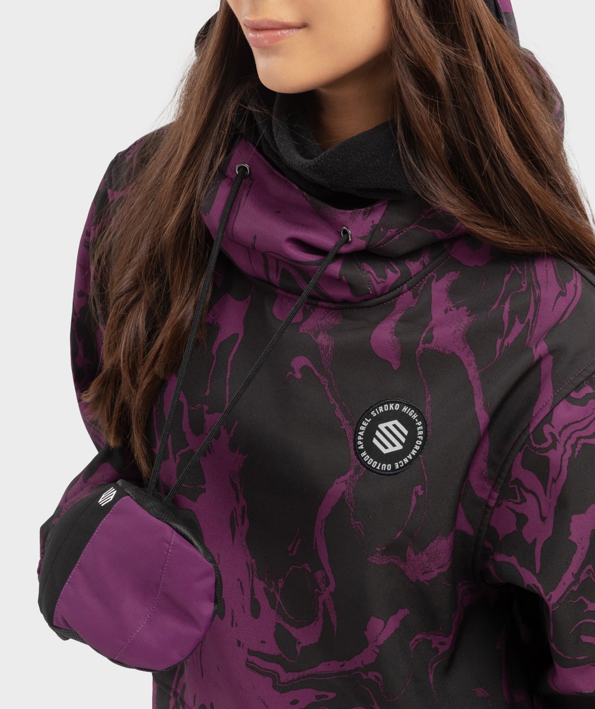 SIROKO W1-W Veste De Snowboard Femme Snowy - Imperméable 10 000mm SIROKO W1-W Veste De Snowboard Femme Snowy - Imperméable 10 000mm