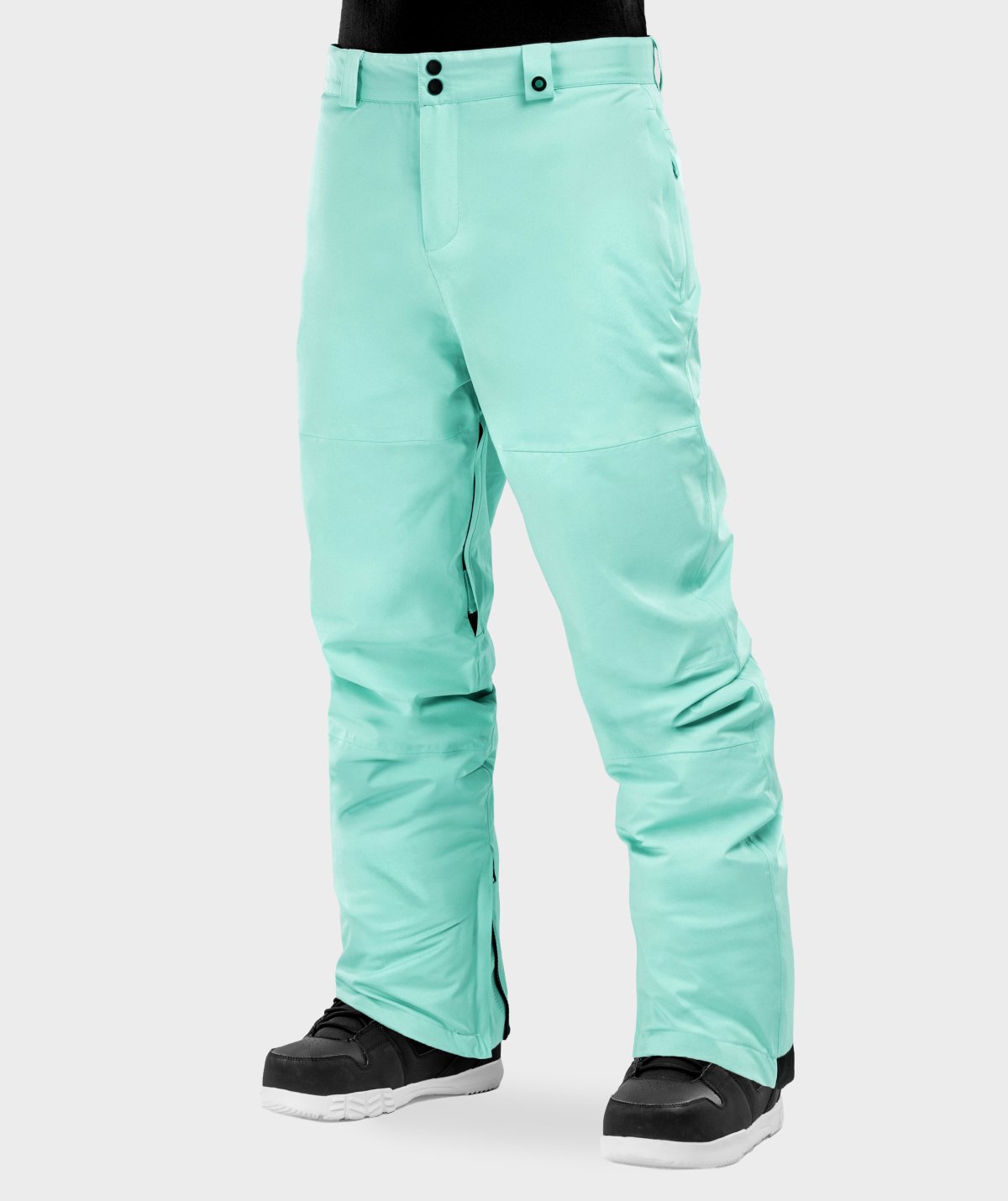 SIROKO - Pantalons de Snowboard P1 Sleet - XS - Turquoise/Gris SIROKO - Pantalons de Snowboard P1 Sleet - XS - Turquoise/Gris