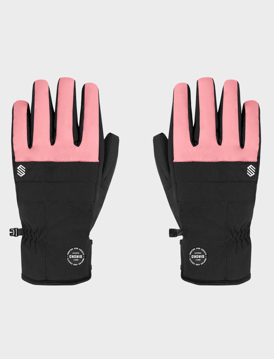 Snowboard and Ski Gloves Siroko VOSS Pink SIROKO