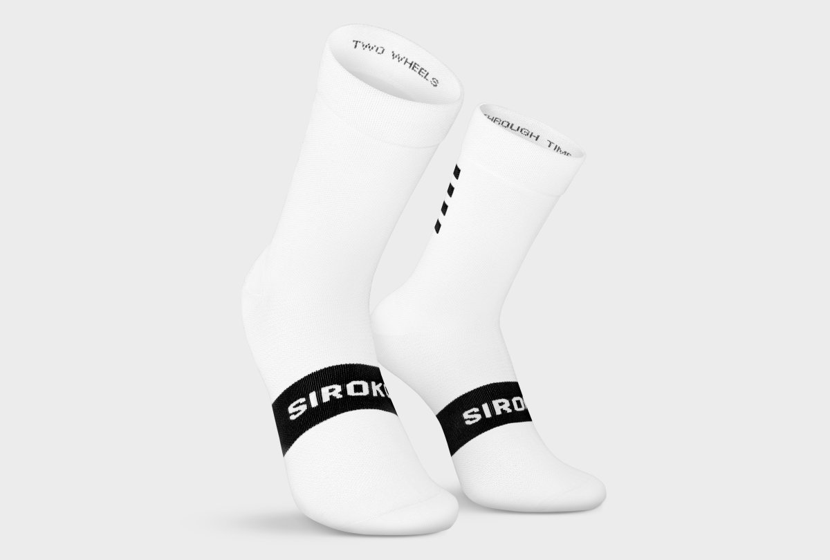 Calcetines de Pádel ONE Blanco | Energy socks Bikkoa