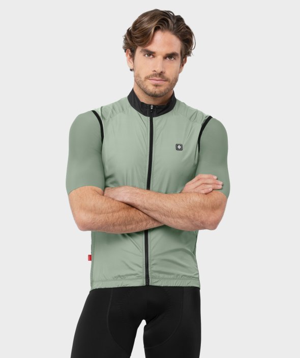 Camiseta interior lana merino hombre ciclismo SRX Compact SIROKO Gris