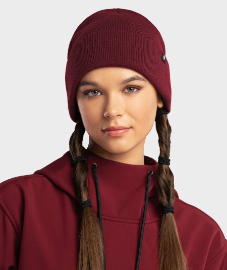Snowflake Maroon