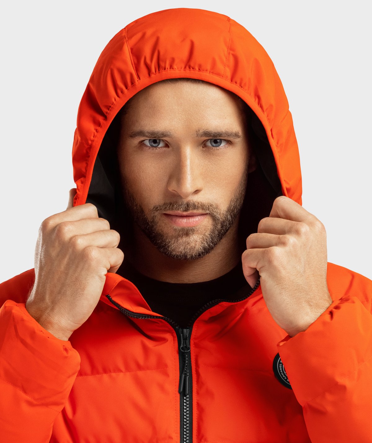 Moncler Orange Damavand Down Jacket - 354 Orange | Editorialist