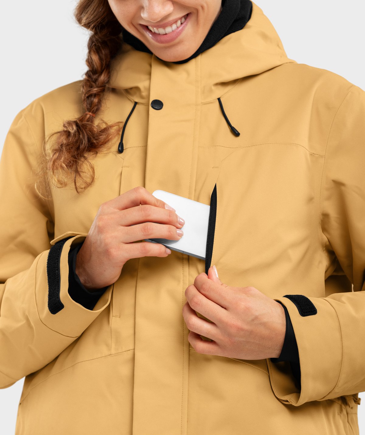 Veste Polaire Légère Pour Femme - Fermeture éclair, Sans Capuche, Manches Longues, Idéale Pour Le Sport Ou La Détente