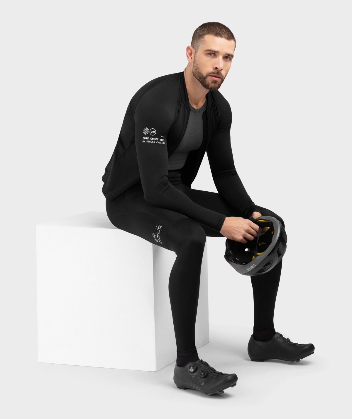 Thermal Cycling Padded Tights for Men Siroko Speed