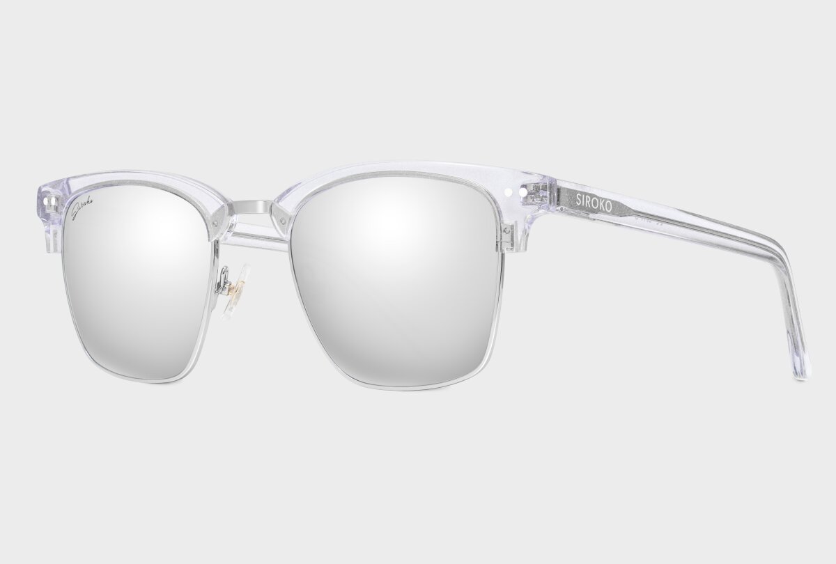 SIROKO Lunettes De Soleil Polarisé Cat. 3 | Monture Polycarbonate Ultra-Légère Et Résistante - Protection UV400