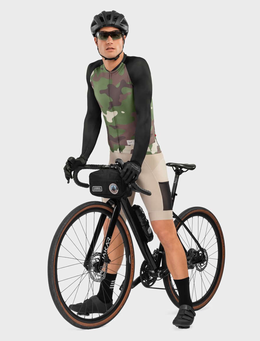 Gonso Maillot Cyclisme Homme - SITIVO - Blanc/Noir Gonso Maillot Cyclisme Homme - SITIVO - Blanc/Noir