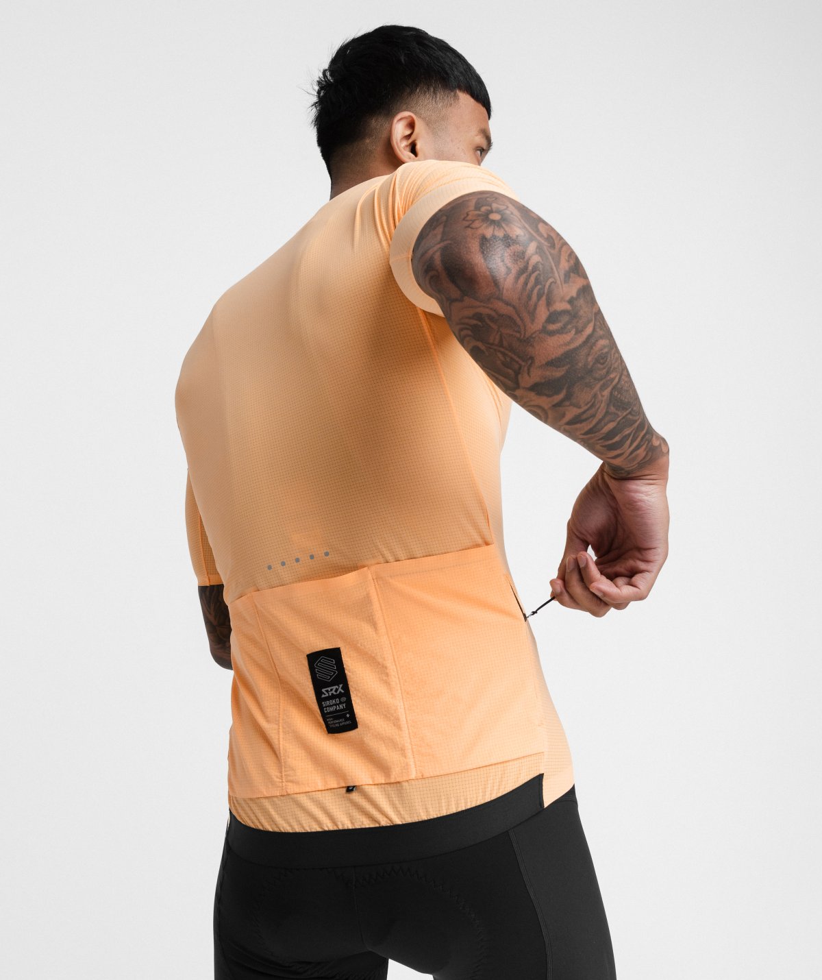 Maillot De Vélo été SIROKO M8 Inertia - Respirant, 3 Poches Arrière, Fermeture éclair Semi-auto - 7
