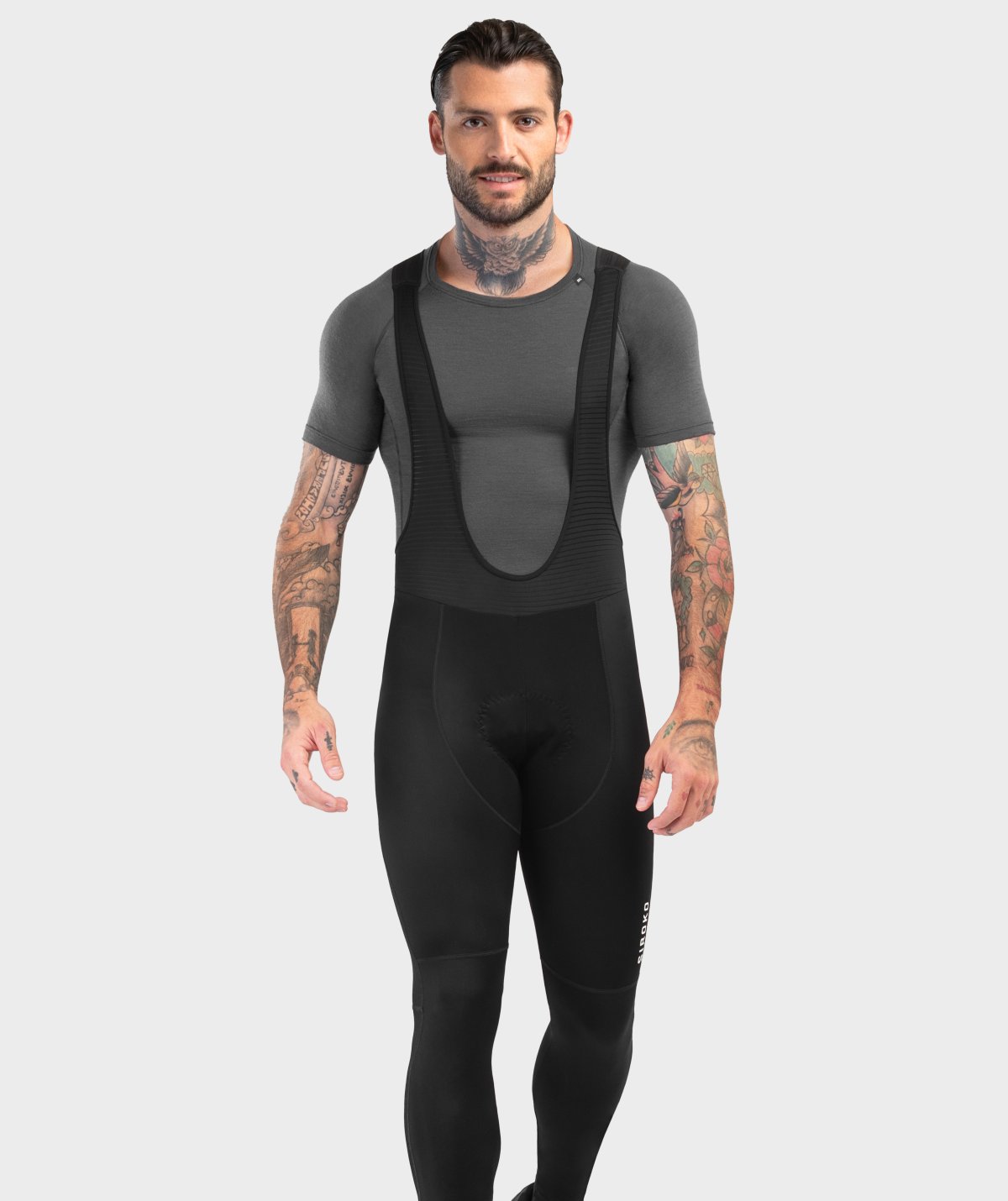 Salopette da Ciclismo a Gamba Lunga Basic Siroko Black Sea SIROKO