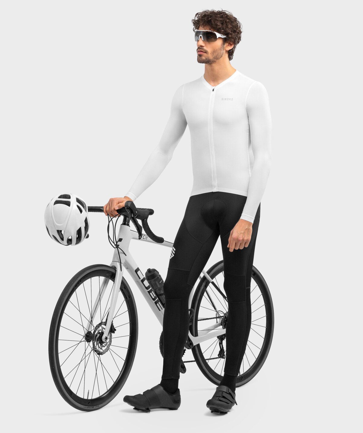Maillot de cyclisme à manches longues Tempo 3 bandes ADIDAS - Decathlon Maillot de cyclisme à manches longues Tempo 3 bandes ADIDAS - Decathlon