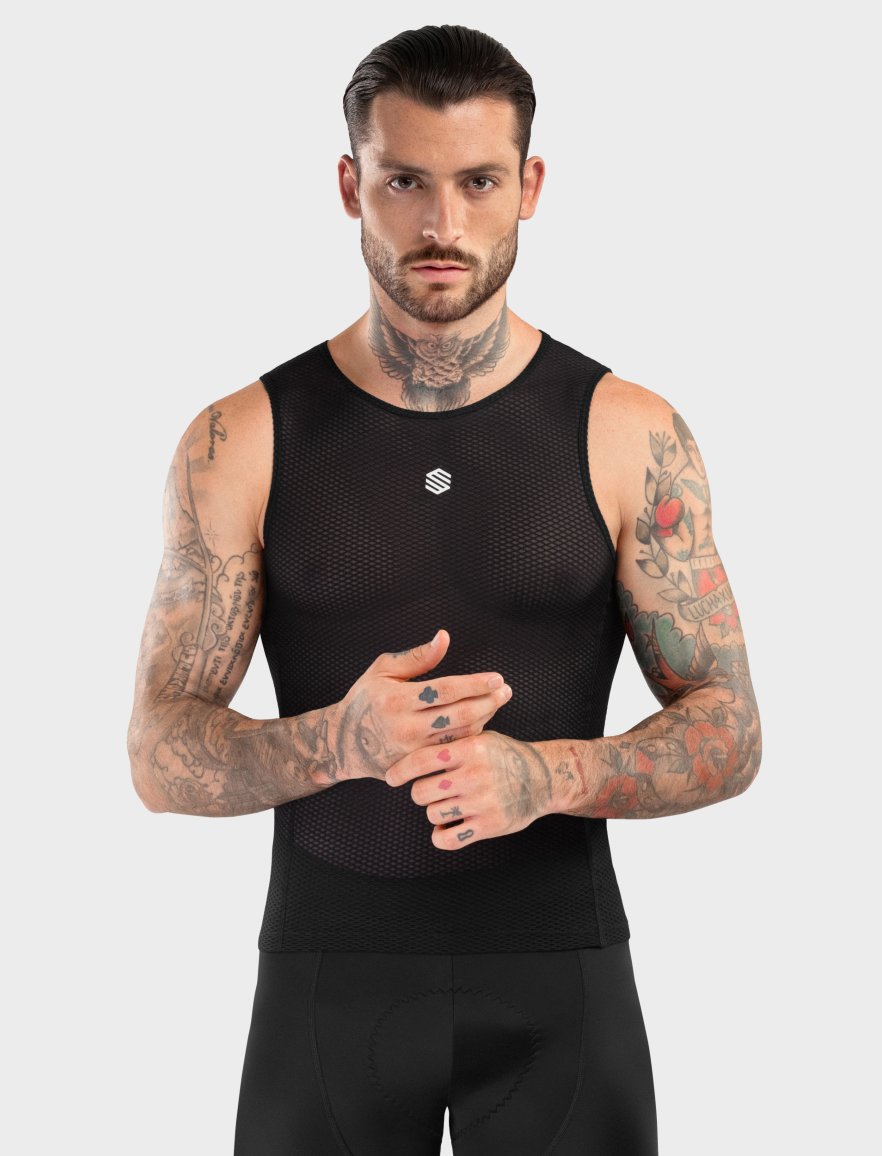 Canotta Intima Tecnica Da Ciclismo Donna Hesse - Lavanda | Poliestere/Elastan | Traspirante E Comfort - Foto 12