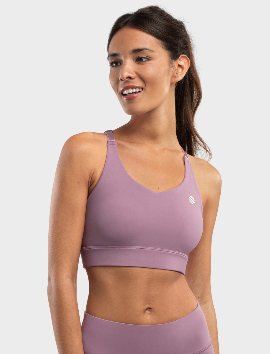 Brassiere Sport Siroko Pacemaker Mauve