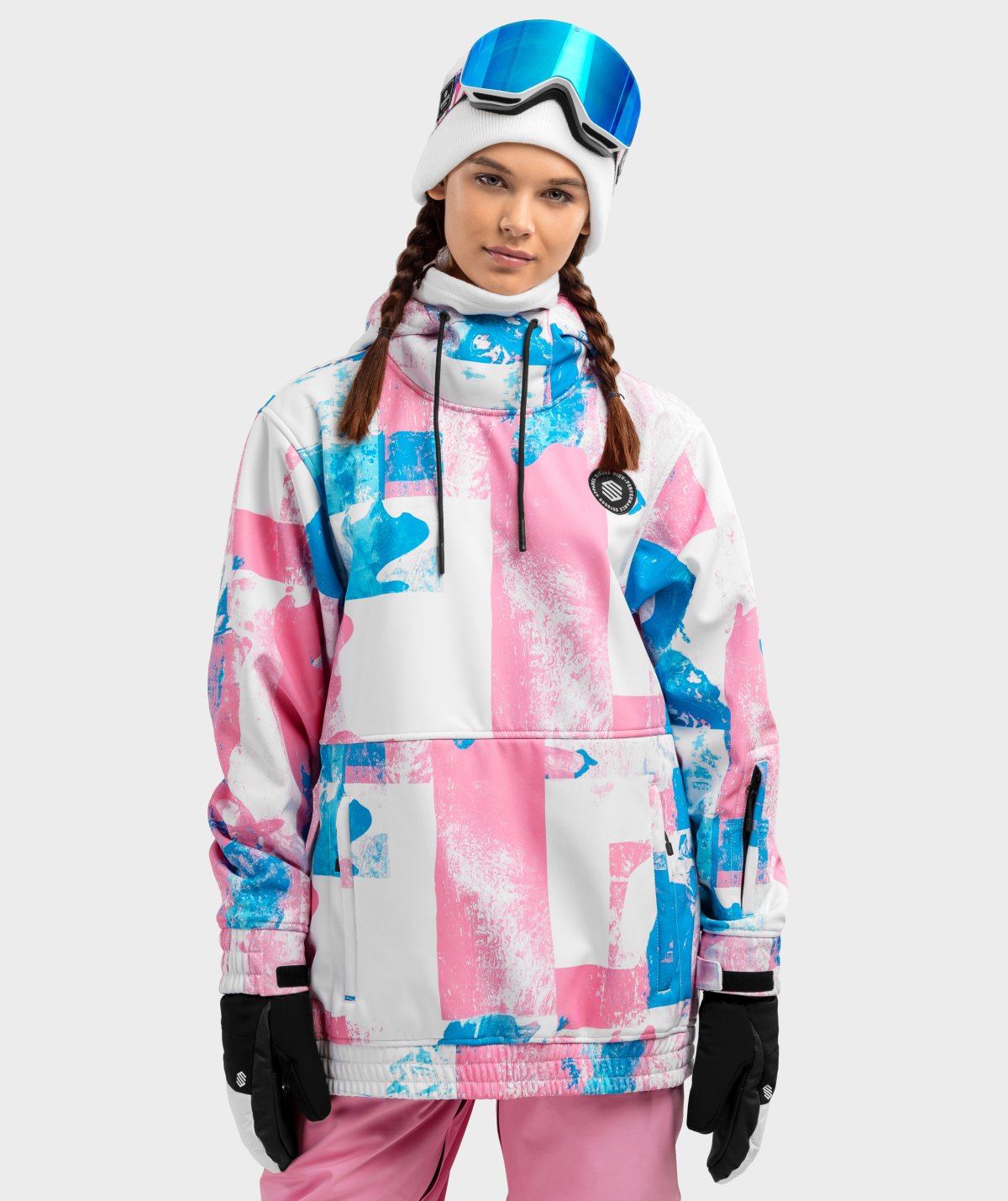 SIROKO Veste Snowboard Femme W1-W Llaima - Imperméable Respirante Isolation Thermique