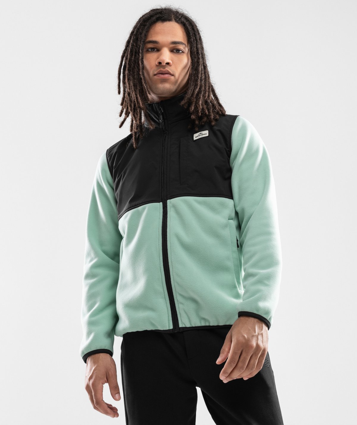 Veste polaire sherpa de randonnée chaude homme, SH900 vert QUECHUA Veste polaire sherpa de randonnée chaude homme, SH900 vert QUECHUA