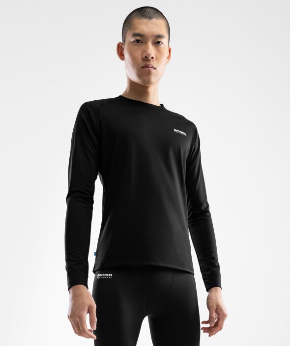 Ulicox Thermal Underwear Men's Winter Functional Underwear Warm Breathable Ski Underwear Set Size S-2XL, Blue Ulicox Thermal Underwear Men's Winter Functional Underwear Warm Breathable Ski Underwear Set Size S-2XL, Blue