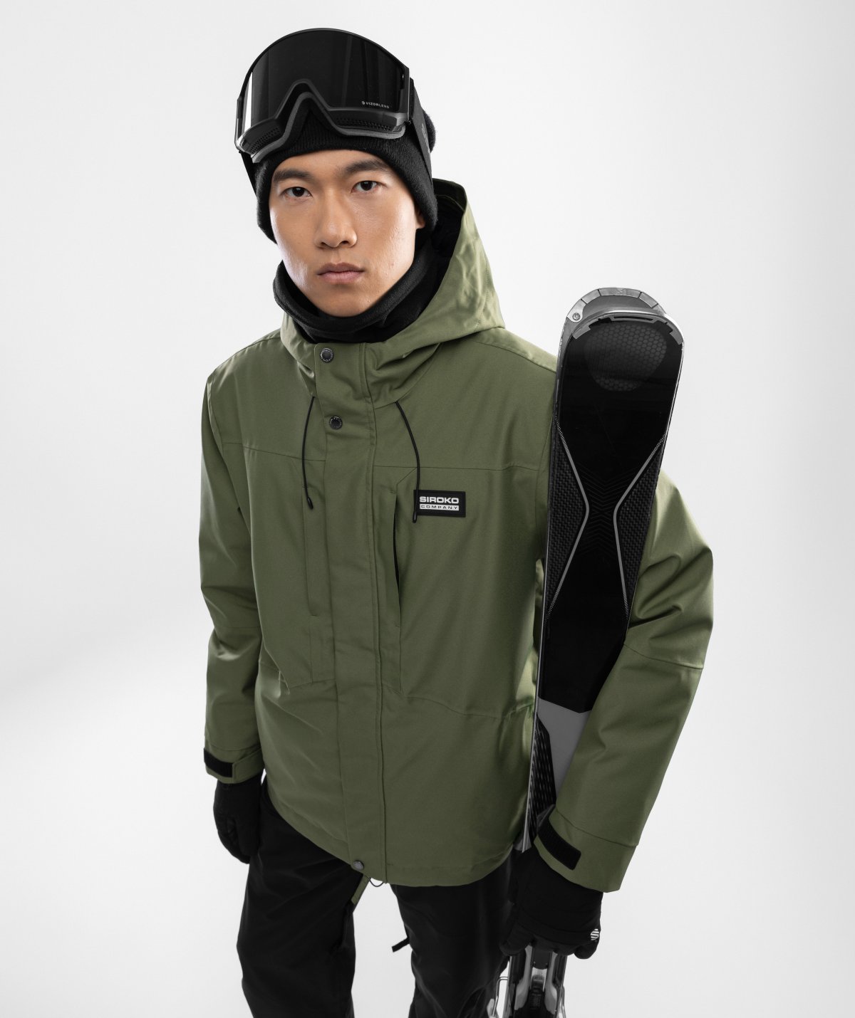 Giacca Termica Sport Invernali Giacca Snowboard - Isolamento Sorona, Impermeabile E Traspirante Siroko W4 Vostock