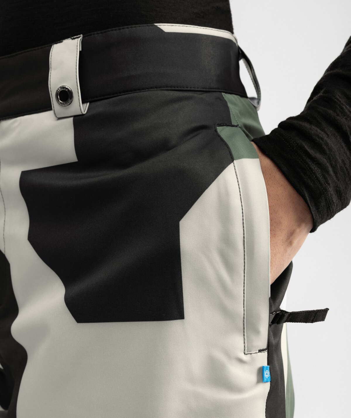 SIROKO - Snowboard Broek Siroko P1 Wasatch - XL - Groen/Zwart SIROKO - Snowboard Broek Siroko P1 Wasatch - XL - Groen/Zwart