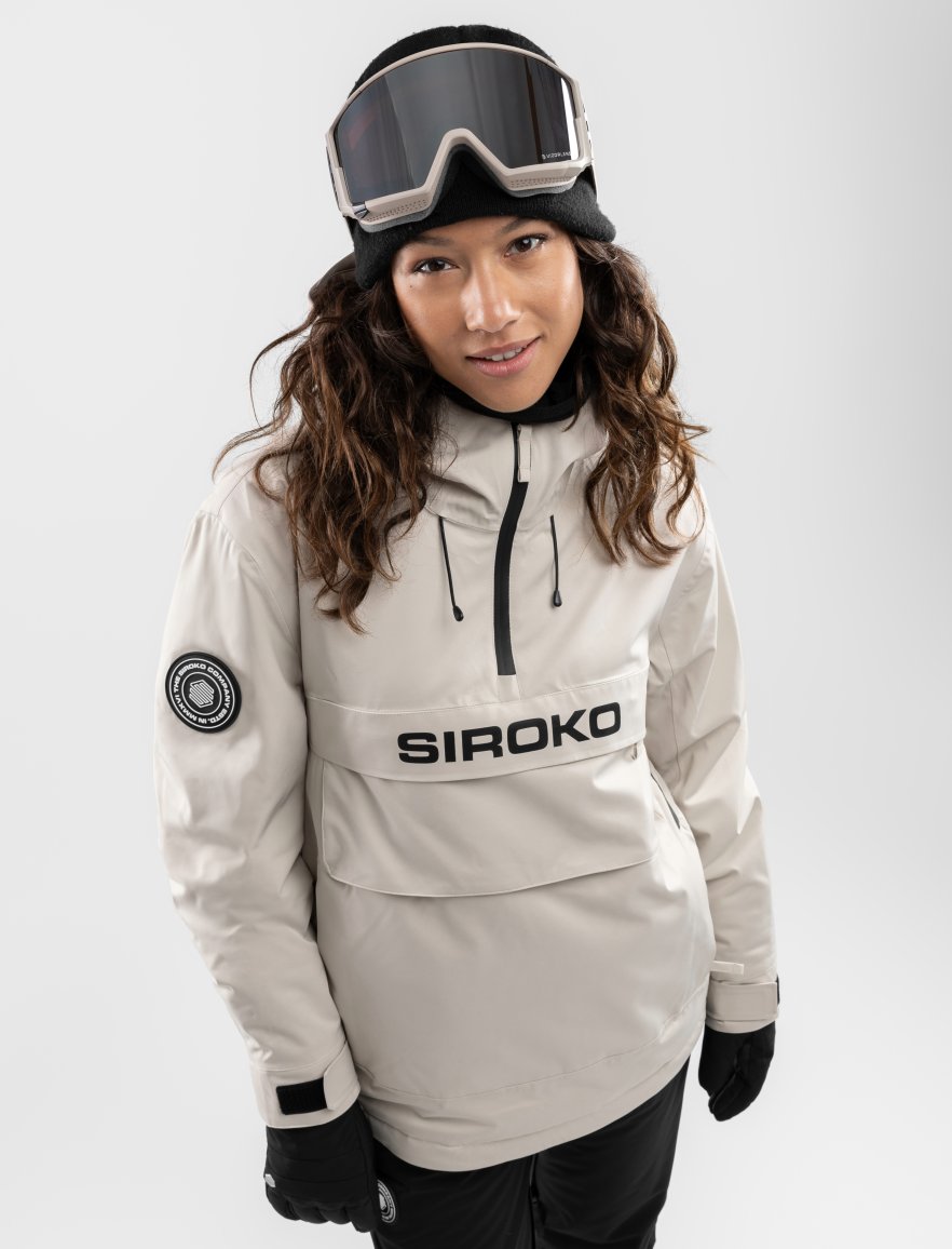SIROKO Veste Isolée Snowboard Femme W4-W Nevis - Isolation Sorona Aura, Déperlante Et Respirante