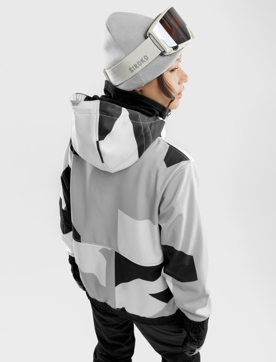 Veste Softshell Snowboard W1 Corbet SIROKO - Déperlante 10000mm - Respirante - Coupe-vent - Polaire - 8